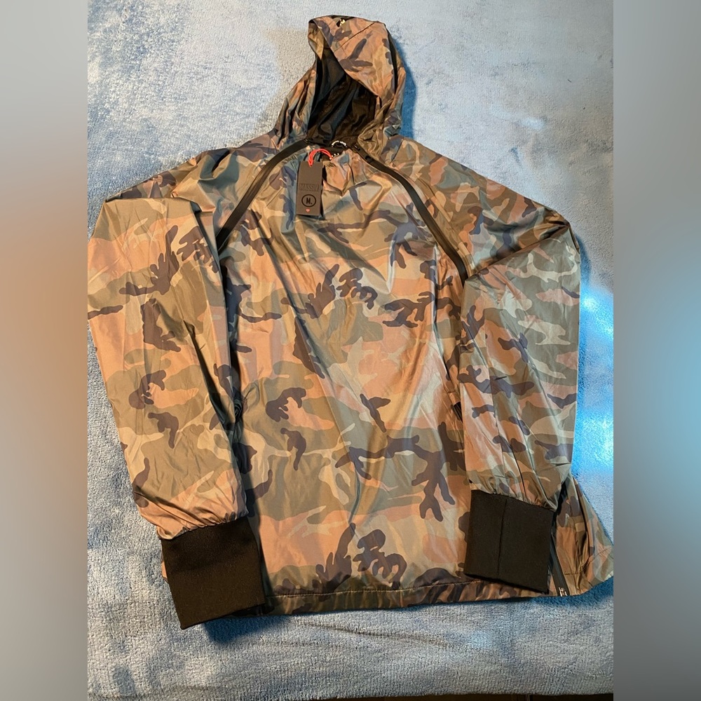 We Are Massive Camo Rain/wind breaker
